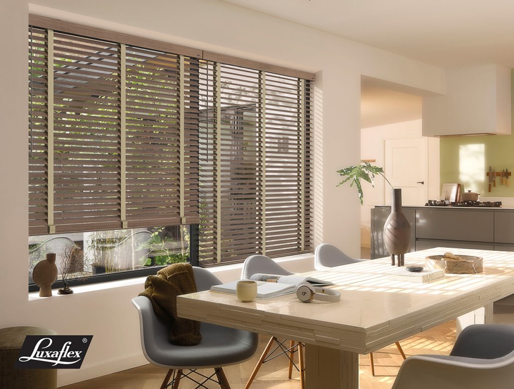 wooden luxaflex blinds